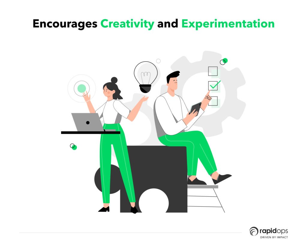 Encourages creativity and experimentation
