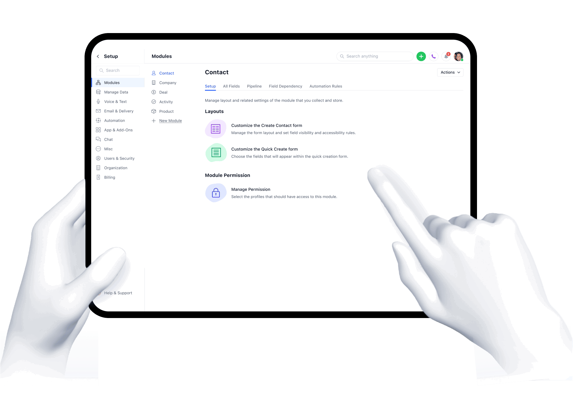 Flex to fit any sales process