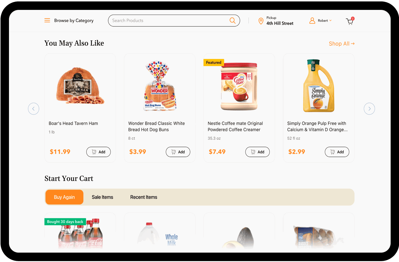 Product listing personalization