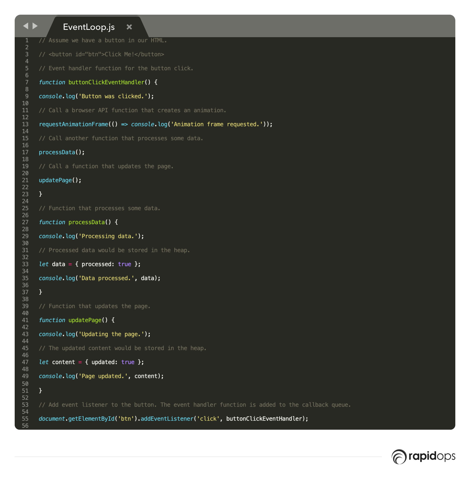 Understanding JavaScript terminologies